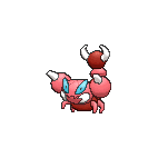 Shiny Skorupi as it appears in Omega Ruby & Alpha Sapphire