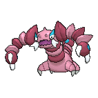 Shiny Drapion as it appears in X & Y