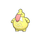 Shiny Lickilicky as it appears in Omega Ruby & Alpha Sapphire