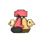 Shiny Probopass as it appears in X & Y
