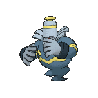 Shiny Dusknoir as it appears in Omega Ruby & Alpha Sapphire