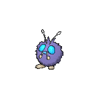 Shiny Venonat as it appears in Omega Ruby & Alpha Sapphire