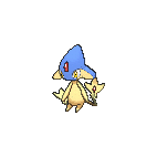 Shiny Azelf as it appears in X & Y