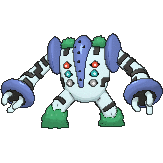 Shiny Regigigas as it appears in X & Y