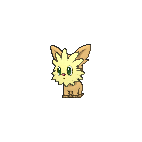 Shiny Lillipup as it appears in Omega Ruby & Alpha Sapphire