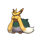Shiny Stoutland as it appears in Omega Ruby & Alpha Sapphire
