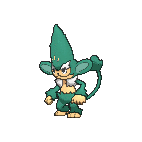 Shiny Simisage as it appears in Omega Ruby & Alpha Sapphire