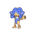 Shiny Simipour as it appears in X & Y