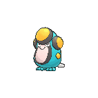 Shiny Palpitoad as it appears in Omega Ruby & Alpha Sapphire
