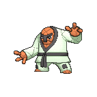 Shiny Throh as it appears in X & Y