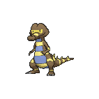 Shiny Krokorok as it appears in Omega Ruby & Alpha Sapphire
