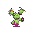 Shiny Maractus as it appears in X & Y