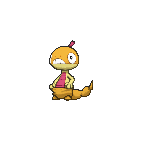 Shiny Scraggy as it appears in Omega Ruby & Alpha Sapphire
