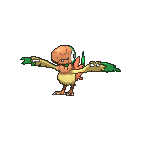 Shiny Archen as it appears in Omega Ruby & Alpha Sapphire