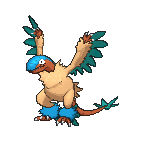 Shiny Archeops as it appears in Omega Ruby & Alpha Sapphire