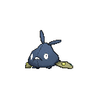 Shiny Trubbish as it appears in Omega Ruby & Alpha Sapphire