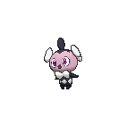 Shiny Gothita as it appears in X & Y