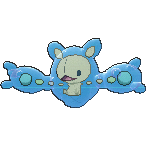 Shiny Reuniclus as it appears in X & Y