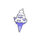 Shiny Vanillish as it appears in Omega Ruby & Alpha Sapphire