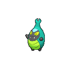Shiny Karrablast as it appears in Omega Ruby & Alpha Sapphire