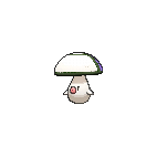 Shiny Foongus as it appears in X & Y