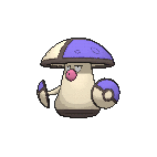 Shiny Amoonguss as it appears in Omega Ruby & Alpha Sapphire