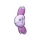 Shiny Alomomola as it appears in X & Y