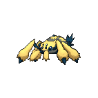 Shiny Galvantula as it appears in Omega Ruby & Alpha Sapphire