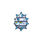 Shiny Ferroseed as it appears in Omega Ruby & Alpha Sapphire
