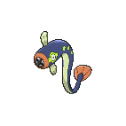 Shiny Eelektrik as it appears in X & Y