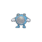 Shiny Poliwhirl as it appears in X & Y