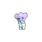 Shiny Cubchoo as it appears in Omega Ruby & Alpha Sapphire