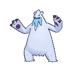 Shiny Beartic as it appears in X & Y