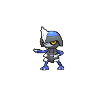 Shiny Pawniard as it appears in Omega Ruby & Alpha Sapphire