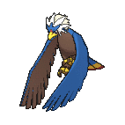 Shiny Braviary as it appears in Omega Ruby & Alpha Sapphire