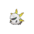 Shiny Larvesta as it appears in X & Y