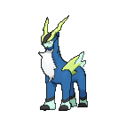 Shiny Cobalion as it appears in Omega Ruby & Alpha Sapphire