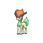 Shiny Keldeo as it appears in Omega Ruby & Alpha Sapphire