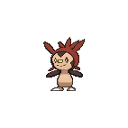 Shiny Chespin as it appears in X & Y
