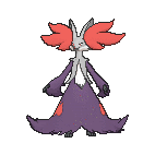 Shiny Delphox as it appears in X & Y