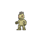 Shiny Machop as it appears in X & Y