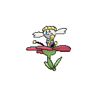 Shiny Flabébé as it appears in Omega Ruby & Alpha Sapphire