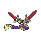 Shiny Doublade as it appears in Omega Ruby & Alpha Sapphire
