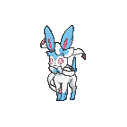 Shiny Sylveon as it appears in X & Y