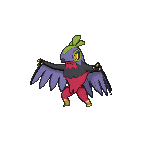 Shiny Hawlucha as it appears in Omega Ruby & Alpha Sapphire