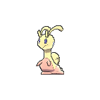 Shiny Sliggoo as it appears in X & Y