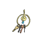 Shiny Klefki as it appears in Omega Ruby & Alpha Sapphire
