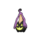 Shiny Gourgeist as it appears in X & Y