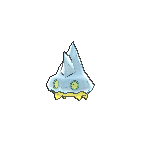 Shiny Bergmite as it appears in Omega Ruby & Alpha Sapphire