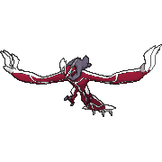 Shiny Yveltal as it appears in X & Y